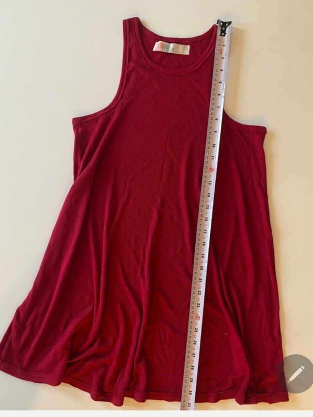 Free People Beach Ribbed Swing Dress - Picture 1 of 3